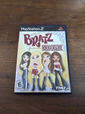 Sony PS2 Bratz Forever Diamondz Game CIB
